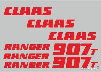 naklejki claas ranger 907t