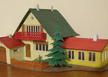 Domek na makietę nr 43 ,kolejka ,skala TT