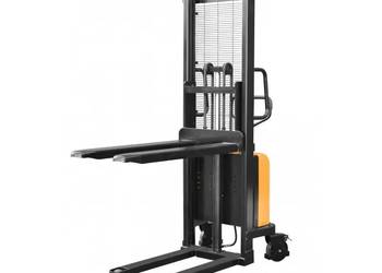 Półelektryczny masztowy wózek paletowy B1516 (U.1500 kg,1600 mm)