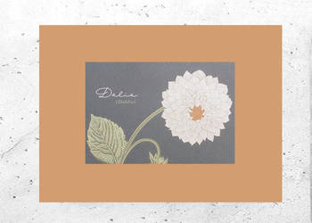 boho plakat A4, vintage plakat 21x30, botaniczny obrazek, kwiatki plakat