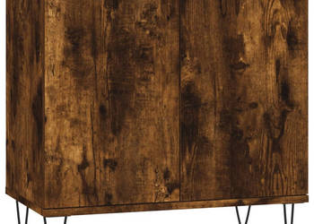 Szafka łazienkowa przydymiony dąb 58x33x60 cm WM-831585