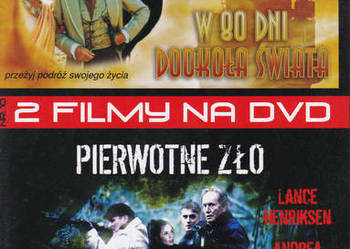 ! 2 Filmy DVD - W 80 dni dookoła świata / Pierwotne zło