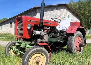 Traktor SAM, silnik URSUS C328, solidny, podnośnik,  sprawny do jazdy