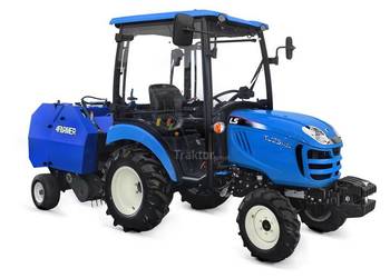 LS Tractor XJ25 HST 4x4 - 24.4 KM / CAB + mini prasa zwijająca do bel MRB…