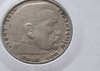 2 Marki P. von Hindenburg 1938 r. men A-nr 4-około men. J
