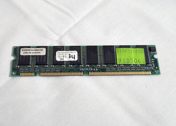 Pamięć SDRAM 32 MB produkcji Siemens Schweiz AG, model 4VG4‑16‑10‑G‑SYN