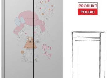 NICE DAY 2 - N9 szafa dziecięca 80x53 w.190