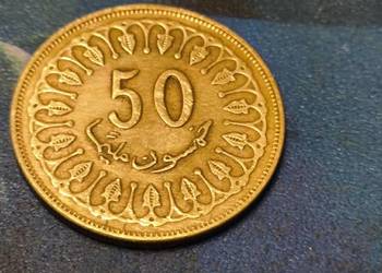 Moneta Tunezja 50 millim 2009
