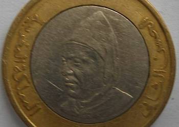 MAROKO-10 DIRHAM-1995 r (1415)-BIMETAL