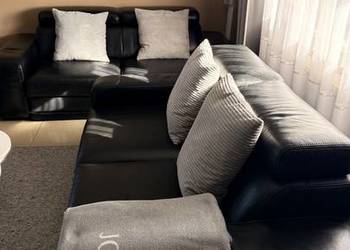 Na sprzedaż komplet wypoczynkowy firmy Etap Sofa  z naturalnej skóry