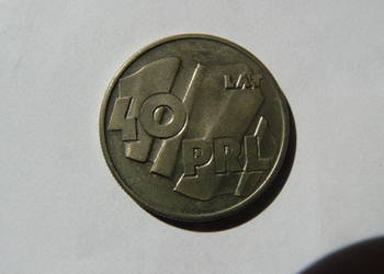 Moneta 100 zl  40 lat PRL  1984 rok