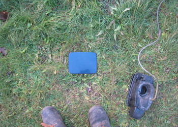 Klapka wlewu paliwa Volvo s70 v70 96-00 granatowa 417-26