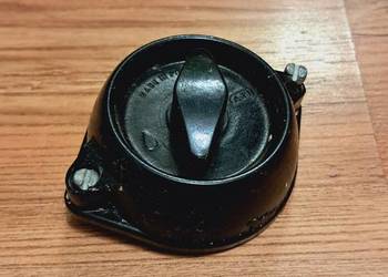 Wyłącznik Elektryczny Natynkowy Bakelitu Loft PRL