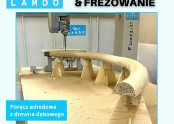 Drukowanie 3D, Usługi CNC frezowanie w drewnie, sklejce, OSB, MDF, HPL etc.