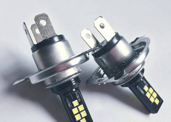 Żarówki H4 LED biała zimna 12-24V
