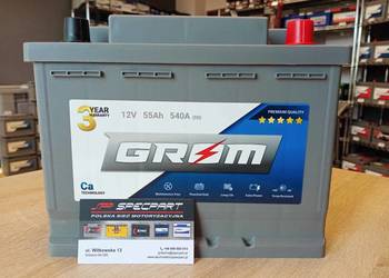 NOWY Akumulator GROM Premium 55Ah 540A EN DTR