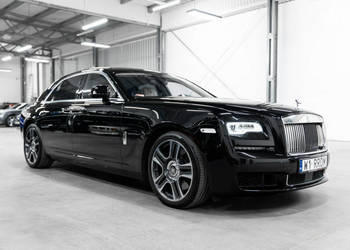 Rolls-Royce Ghost 6.6 V12 570KM. Gwiezdny sufit Starlight. Salon PL. 1 wła…