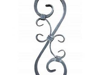 Elementy kute metalowe rozeta