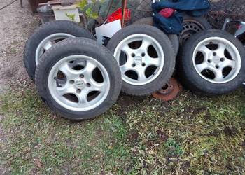 Alufelgi 4 sztuki 4x114, R15 z Oponami