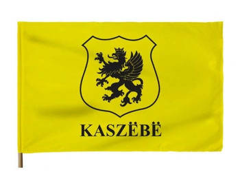 Flaga Kaszuby Kaszebe 23cm