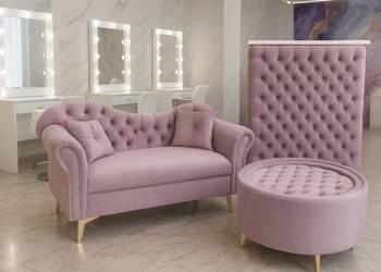 Sofa recepcja stolik Glamour