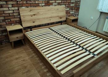 Łóżko dębowe 160x200