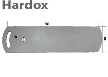 Listwa tylna odkładni HARDOX 27011802/L do pługa RABEWERK