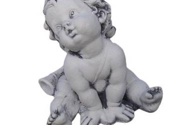 FIGURKA betonowa ANIOŁEK A28 amorek