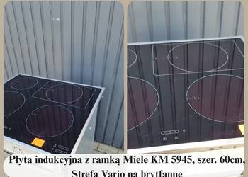 Płyta indukcyjna z ramką Miele KM 5945, szer. 60cm, Strefa Vario, timer