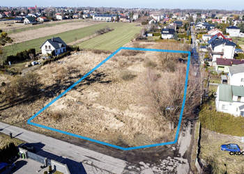 Działka 4520 m² WZ, projekt domu, Radom Janiszpol