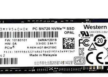 512GB Western Digital PC SN720 NVMe,