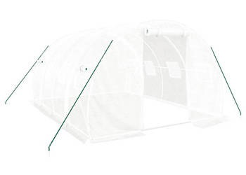 Szklarnia ze stalową ramą biała 12 m² 4x3x2 m WM-3188050