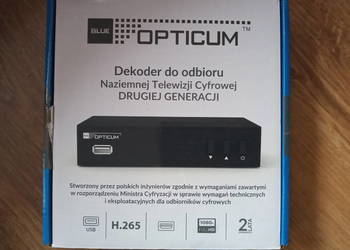 dekoder tuner dvbt2 Opticum