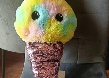 Maskotka Ice colourful lód cekiny