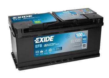 Akumulator 100Ah 900A Exide Start Stop EFB P+ || Gliwice, Toszecka 11