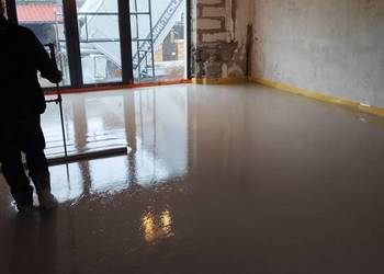 Posadzki maszynowe cementowe i anhydrytowe