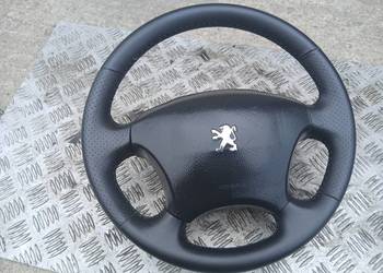 Kierownica  skórzana  poduszka airbag Peugeot 407 EU