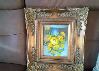 Sprzedam obraz malowanym w pięknej ramie