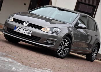 Volkswagen Golf VII ALLSTAR 1.6TDI 110KM *TYLKO 99240km* BOGATY Hatchback!