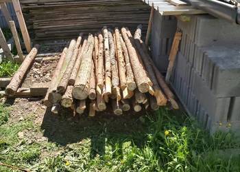 Stęple budowlane drewniane
