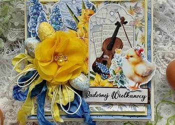 Kartka świąteczna, z pudełkiem, hand made Kartka świąteczna, z pudełkiem, hand made