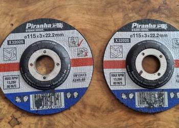 Tarcza szlifierska Black&Decker Piranha do metalu 2 sztuki
