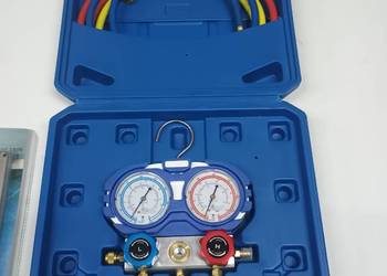 Manometry chłodnicze R32 R410a z wężami serwisowymi 120cm