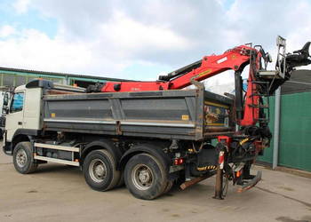 Wywrotka 6x4 bordmatic z tylnym dzwigiem