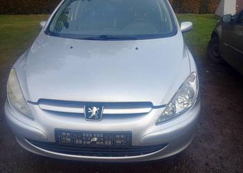 Peugeot 307 KOMPLETNY przód Zderzak Lampy Błotniki Chłodnice Pas Maska EZRC
