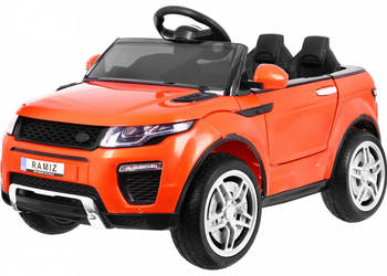 Pojazd Na Akumulator Autko Rapid Racer elektryczne dla dzieci, Pomarańczowy
