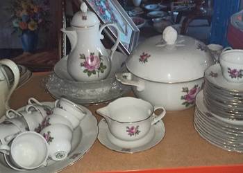 Serwis do obiadu. Obiadowy. Kahla. Niemcy. Biała p