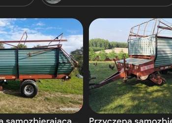 Przyczepa samozbierająca Kunów