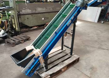 Przenośnik taśmowy do skrzynio palety sortownik Przenośnik taśmowy do skrzynio palety sortownik