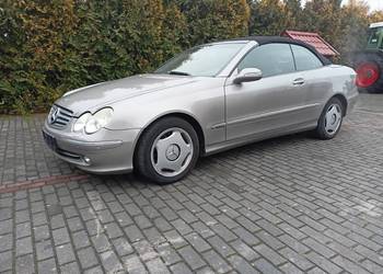 Mercedes CLK 200 Kompresor Cabrio W209 163 KM 166 000 km 2006r zadbany